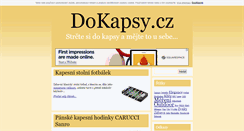 Desktop Screenshot of dokapsy.cz